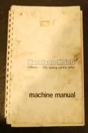 Harrison M500 Lathe Operations Manual Complete Info